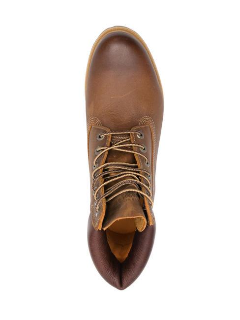 9 INCH LACE UP Bottines en cuir brun - Chaussures Homme