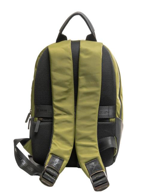 OVO Sac à dos ordinateur 15" vert militaire/multi - Sacs à dos pour l'École & les Loisirs