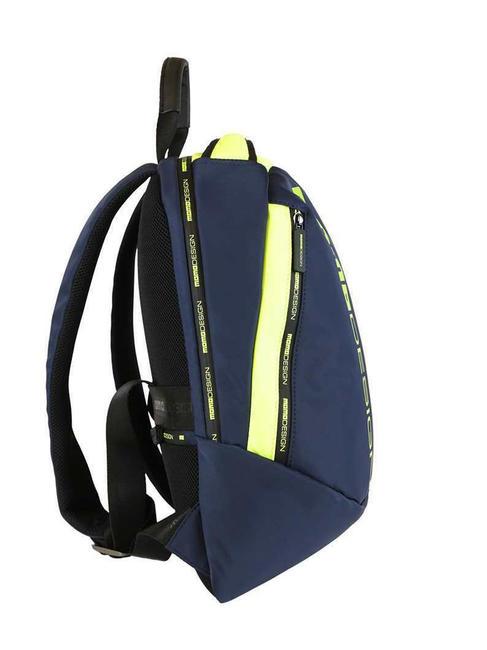 LOGO PATCH Sac &agrave; dos bleu/fluo - Sacs &agrave; dos pour ordinateur portable