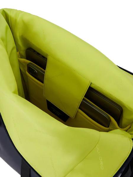 CORNER SPECIALE GOMMATO Sac &agrave; dos roll-top pour ordinateur portable 15,6" Noir - Sacs &agrave; dos pour ordinateur portable