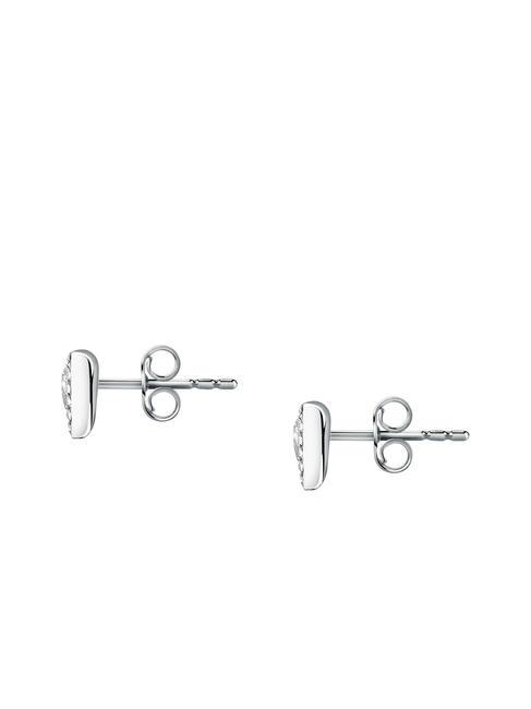 TRILLIANT Boucles d'oreilles triangle avec zircons ARGENT - Boucles d'oreilles