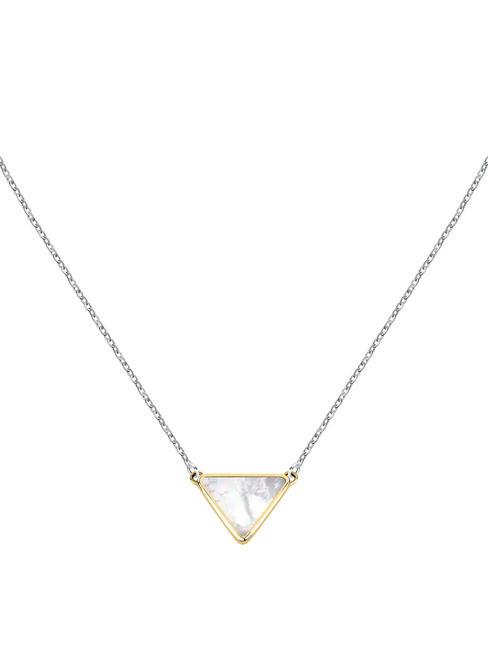 TRILLIANT Collier triangle nacré ARGENT - Colliers