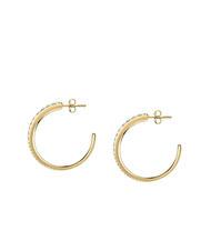 MORELLATO POETICA Boucles d'oreilles demi-cercle avec cristaux ARGENT - Boucles d'oreilles - 4