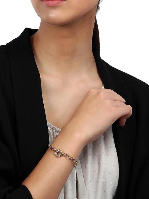 BAGLIORI Bracelet avec cristaux colorés or - Bracelets