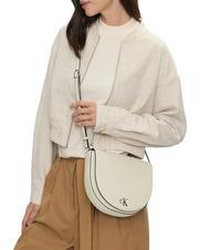 CALVIN KLEIN CK JEANS MINIMAL MONOGRAM Mini sac &agrave; bandouli&egrave;re bouleau - Sacs pour Femme - 4