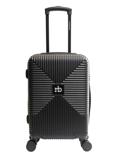 ADVENTURE Ensemble de 3 cabines trolley, moyen, grand noir - Ensemble Valises