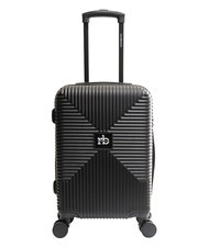 ROCCOBAROCCO ADVENTURE Ensemble de 3 cabines trolley, moyen, grand noir - Ensemble Valises - 3