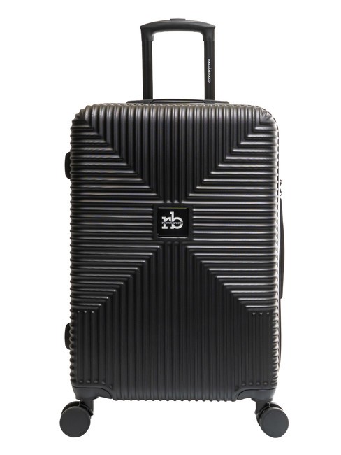 ADVENTURE Ensemble de 3 cabines trolley, moyen, grand noir - Ensemble Valises