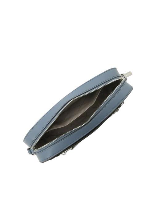 JET SET LOGO Sac bandoulière en jacquard jean - Sacs pour Femme