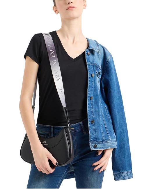 SMALL HOBO sac d'&eacute;paule Noir - Sacs pour Femme