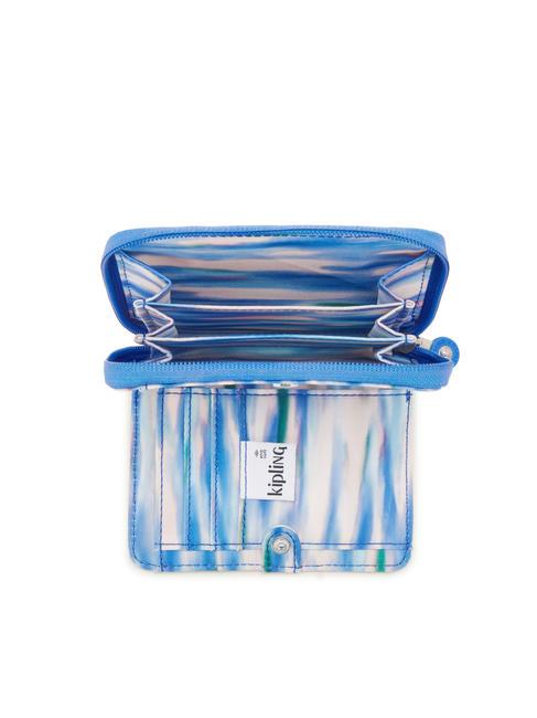 MONEY LOVE Portefeuille moyen bleu dilué - Portefeuilles Femme