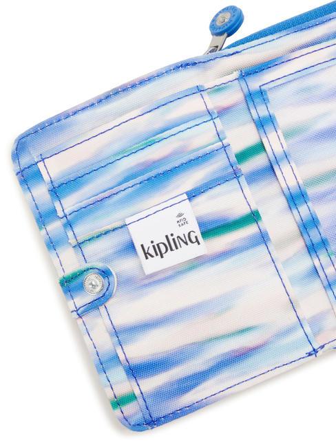 MONEY LOVE Portefeuille moyen bleu dilué - Portefeuilles Femme