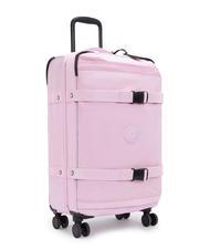 KIPLING SPONTANEOUS Chariot de taille moyenne rose en fleurs - Valises Semi-rigides - 4