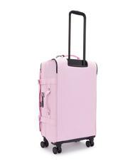 KIPLING SPONTANEOUS Chariot de taille moyenne rose en fleurs - Valises Semi-rigides - 5