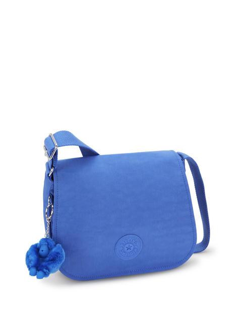 LOREEN Sac bandoulière moyen bleu havane - Sacs pour Femme