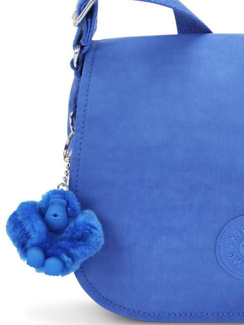 LOREEN Sac bandoulière moyen bleu havane - Sacs pour Femme