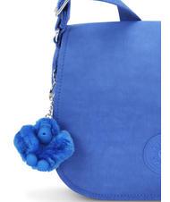KIPLING LOREEN Sac bandoulière moyen bleu havane - Sacs pour Femme - 4