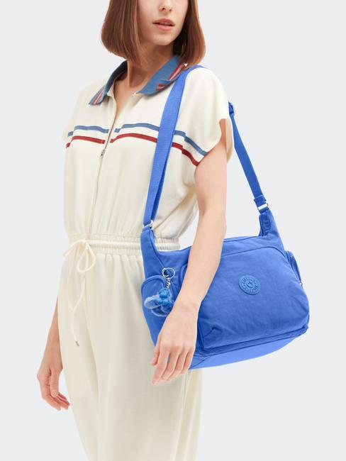 GABB Grand sac &agrave; bandouli&egrave;re bleu havane - Sacs pour Femme