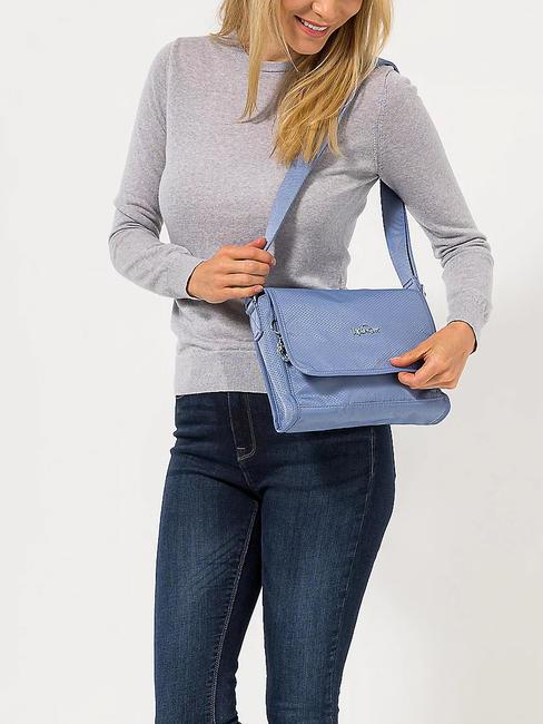 ZENIA Sac à bandoulière ripstop b bleu - Sacs pour Femme