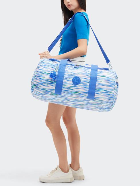 ARGUS M Grand sac de sport avec bandoulière bleu dilué - Sacs de voyage