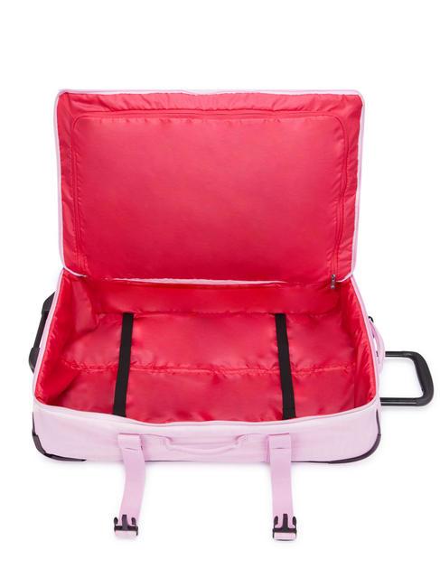 AVIANA M Chariot de taille moyenne rose en fleurs - Valises Semi-rigides