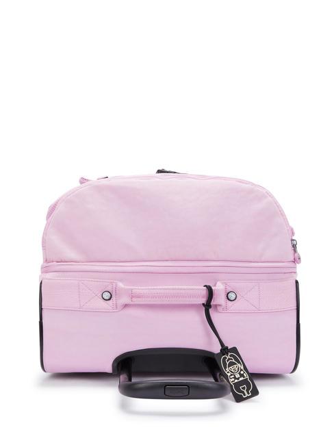 AVIANA M Chariot de taille moyenne rose en fleurs - Valises Semi-rigides