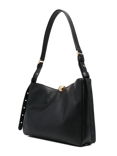 SFERA SOFT  Sac bandoulière en cuir Noir - Sacs pour Femme