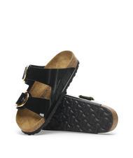 BIRKENSTOCK ARIZONA BIG BUCKLE Pantoufle brevet&eacute;e noir - Chaussures Femme - 6
