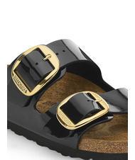 BIRKENSTOCK ARIZONA BIG BUCKLE Pantoufle brevet&eacute;e noir - Chaussures Femme - 5