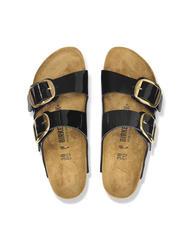BIRKENSTOCK ARIZONA BIG BUCKLE Pantoufle brevet&eacute;e noir - Chaussures Femme - 4