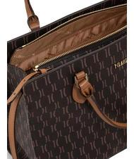 ALVIERO MARTINI PRIMA CLASSE MONOGRAM Lock Sac à main, avec bandoulière foncé - Sacs pour Femme - 4