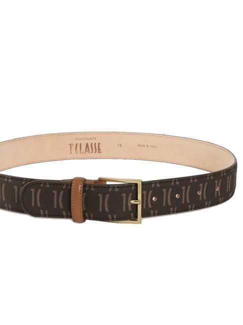 MONOGRAM Logo Ceinture pour femme fonc&eacute; - Ceintures