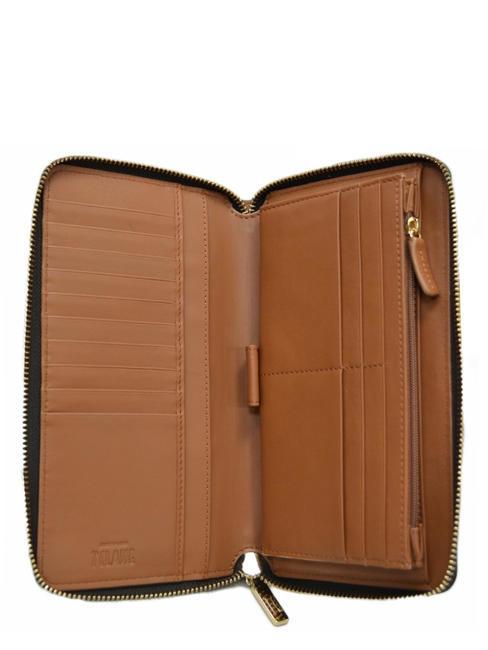 MONOGRAM  Portefeuille zippé foncé - Portefeuilles Femme