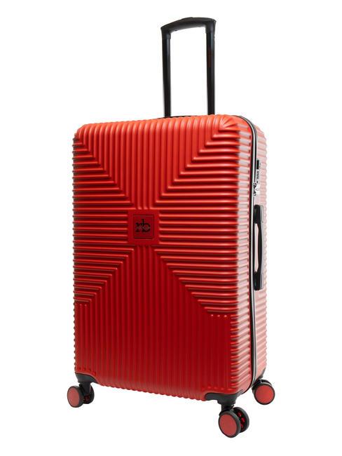 ADVENTURE Chariot de grande taille rouge - Valises Rigides