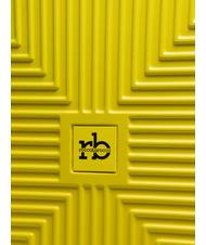 ROCCOBAROCCO ADVENTURE Chariot de grande taille jaune - Valises Rigides - 7