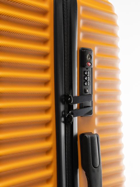 ADVENTURE Chariot de grande taille orange - Valises Rigides