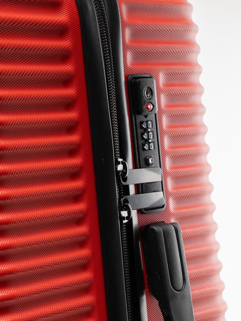 ADVENTURE Chariot de taille moyenne rouge - Valises Rigides