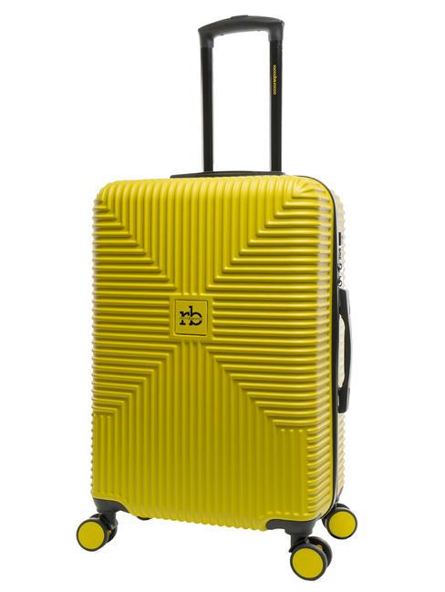 ADVENTURE Chariot de taille moyenne jaune - Valises Rigides
