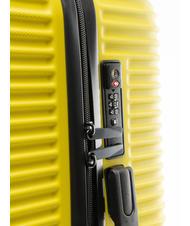 ROCCOBAROCCO ADVENTURE Chariot de taille moyenne jaune - Valises Rigides - 5