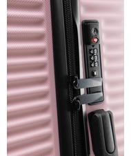 ROCCOBAROCCO ADVENTURE Chariot de taille moyenne rose - Valises Rigides - 5