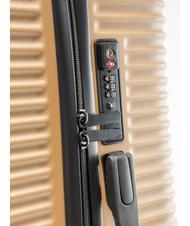 ROCCOBAROCCO ADVENTURE Chariot de taille moyenne or - Valises Rigides - 5