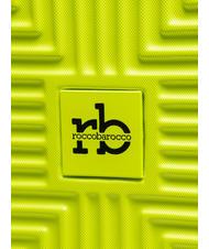ROCCOBAROCCO ADVENTURE Chariot de taille moyenne vert acide - Valises Rigides - 6