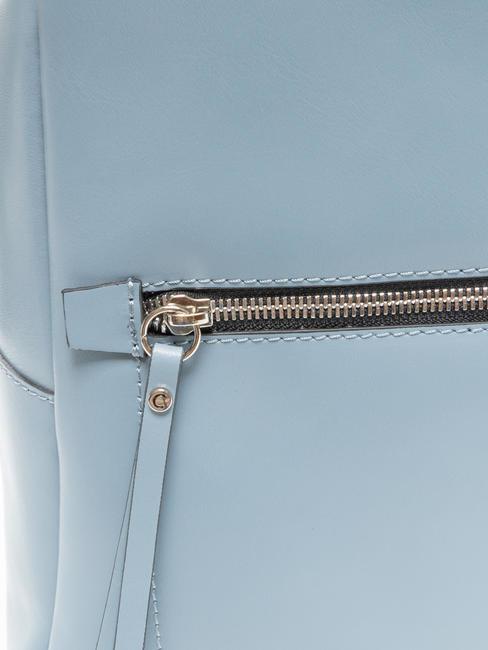 SMOOTH  Sac à dos en cuir BLEU DOUX - Sacs pour Femme