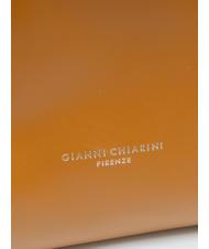 GIANNI CHIARINI ORIGAMI Sac à main, avec bandoulière, en cuir bronzage - Sacs pour Femme - 4