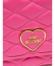 LOVE MOSCHINO ROMANTIC Convertible Sac bandoulière/épaule fuchsia - Sacs pour Femme - 3