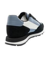 ARMANI EXCHANGE OSAKA Baskets Homme noir + bleu - Chaussures Homme - 4