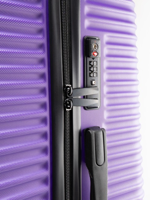 ADVENTURE Chariot de grande taille violet - Valises Rigides