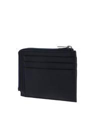 PIQUADRO URBAN  Porte-cartes en cuir avec zip - Portefeuilles Homme