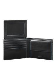 PIQUADRO BLUE SQUARE Portefeuille Noir - Portefeuilles Homme - 3