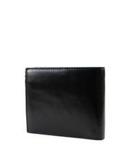 PIQUADRO BLUE SQUARE Portefeuille Noir - Portefeuilles Homme - 4